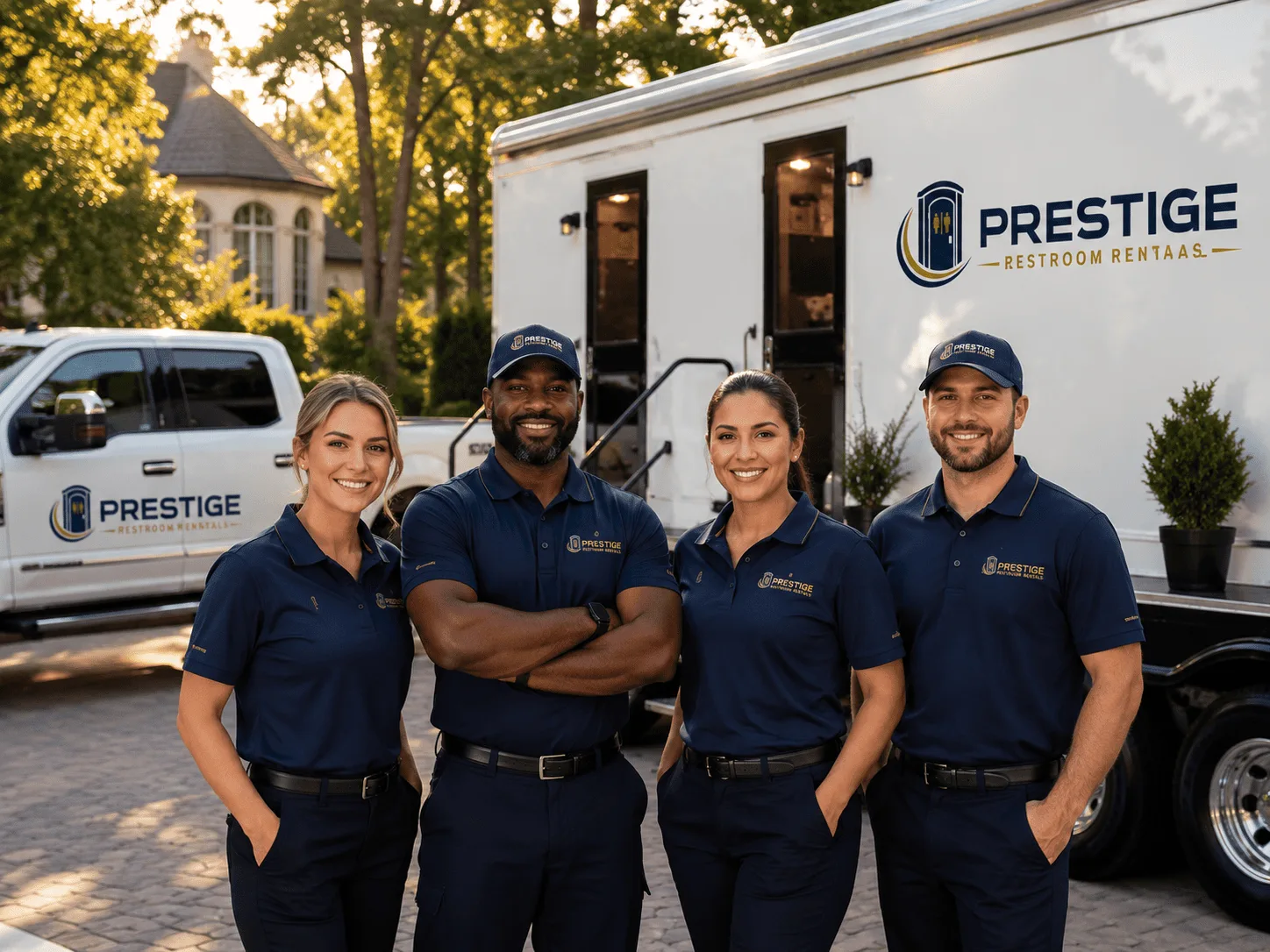 Trusted Luxury Portable Restrooms company in Anabel, MO